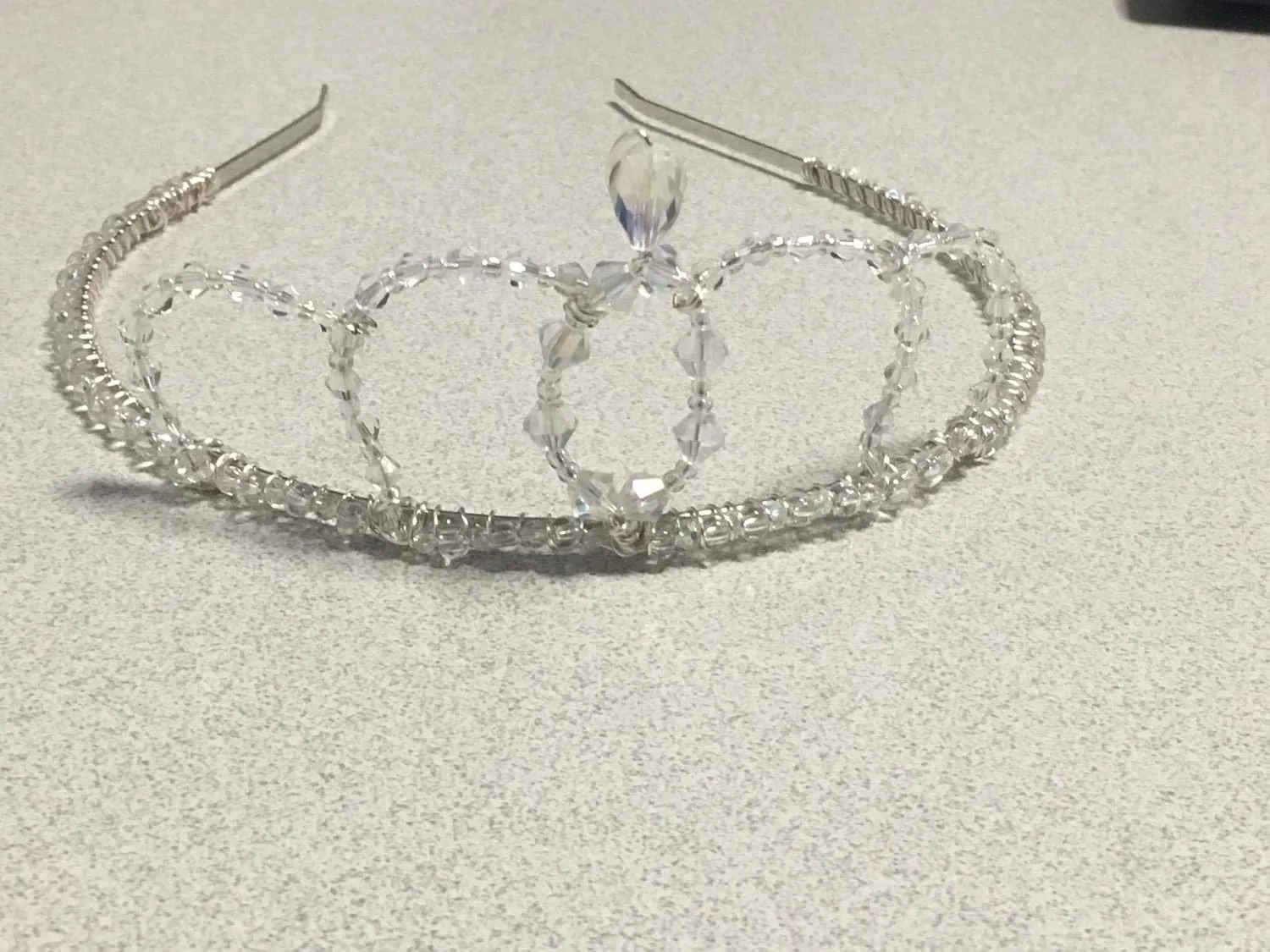 12 Pieces Smooth Metal Headbands Frames in Silver Tone for DIY Tiara Base Blank Hairband Silver Plated Head Bands 3mm