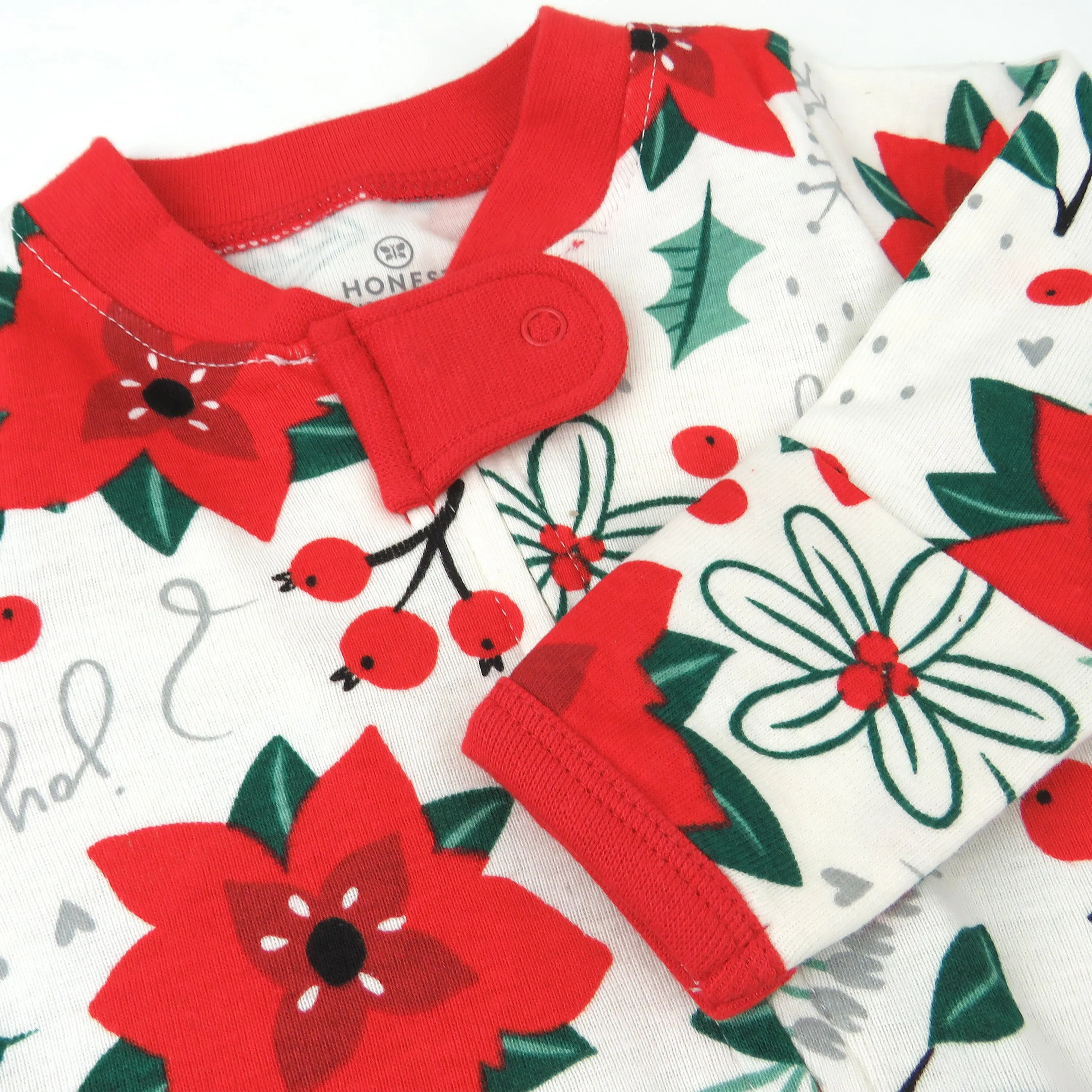 2-Pack Organic Cotton Holiday Sleep & Plays
