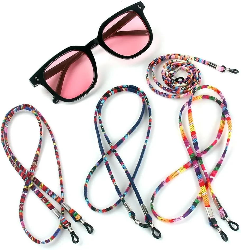 8 PRS Eyeglass Holder Strap Sunglasses Chain Eyeglass Cord Lanyard for Women Men