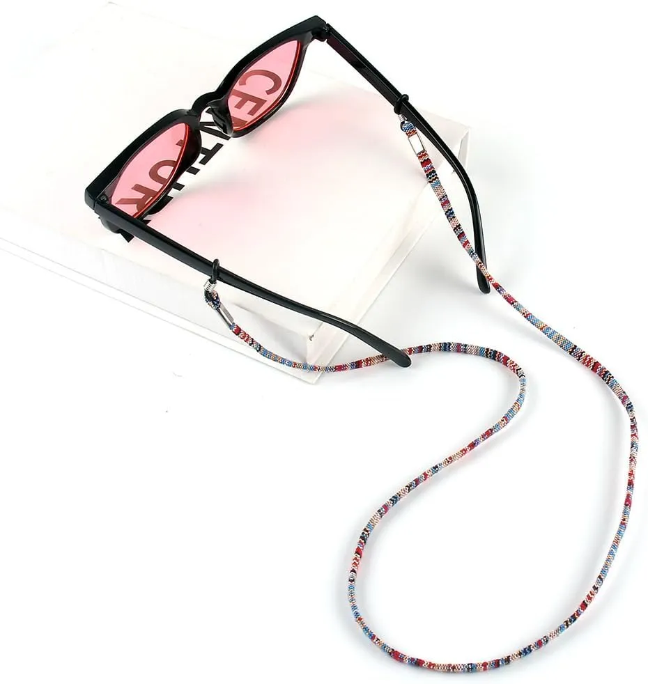 8 PRS Eyeglass Holder Strap Sunglasses Chain Eyeglass Cord Lanyard for Women Men