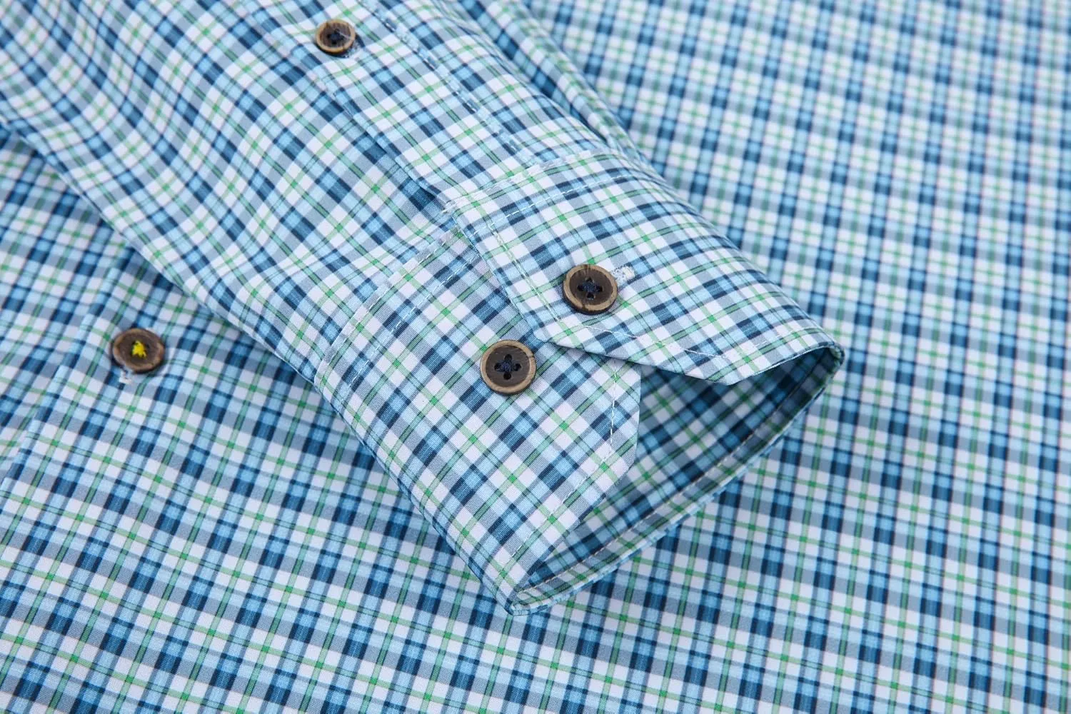 Alex Vando Mens Button Down Shirts Wrinkle Free 4-Way Stretch Print Business Casual Shirt