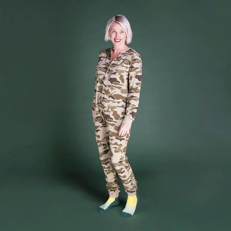 Arborist Unisex Adult Onesie (Camo)