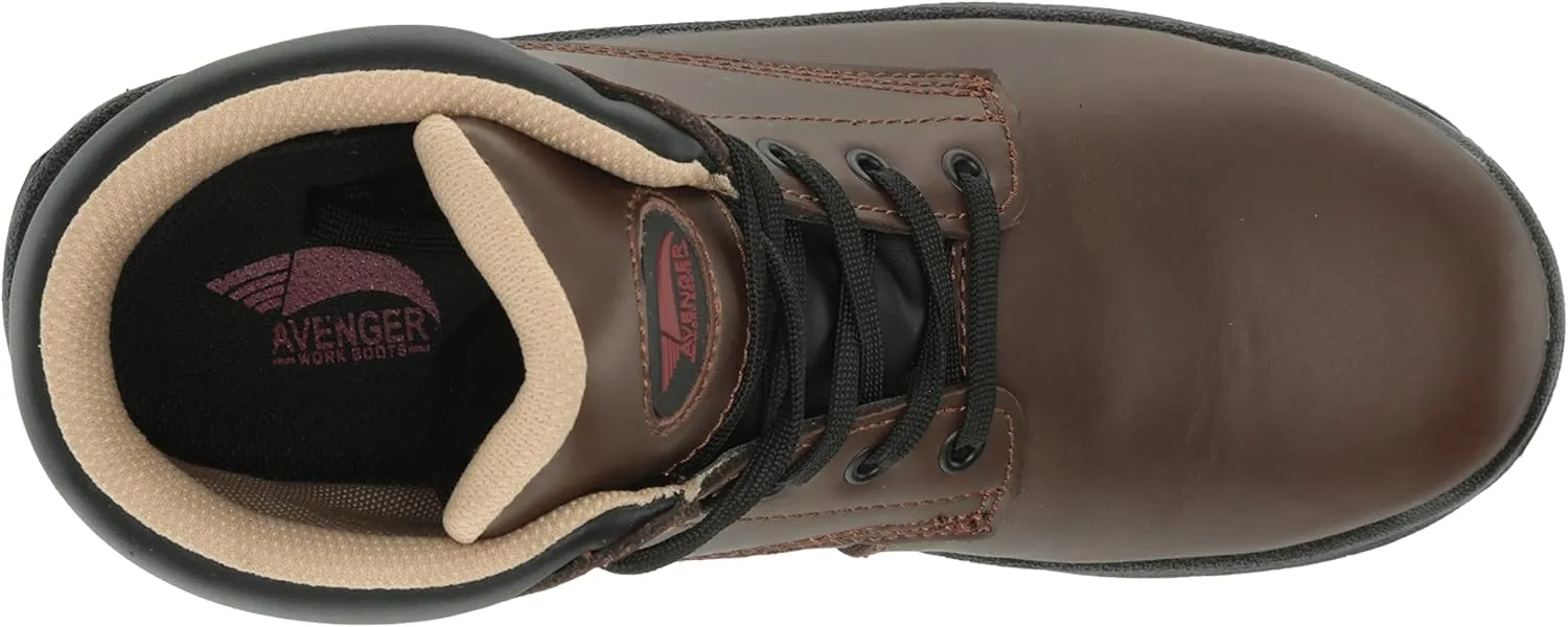 Avenger Work Boots Men's Steel Toe A8001 Industrial Shoe