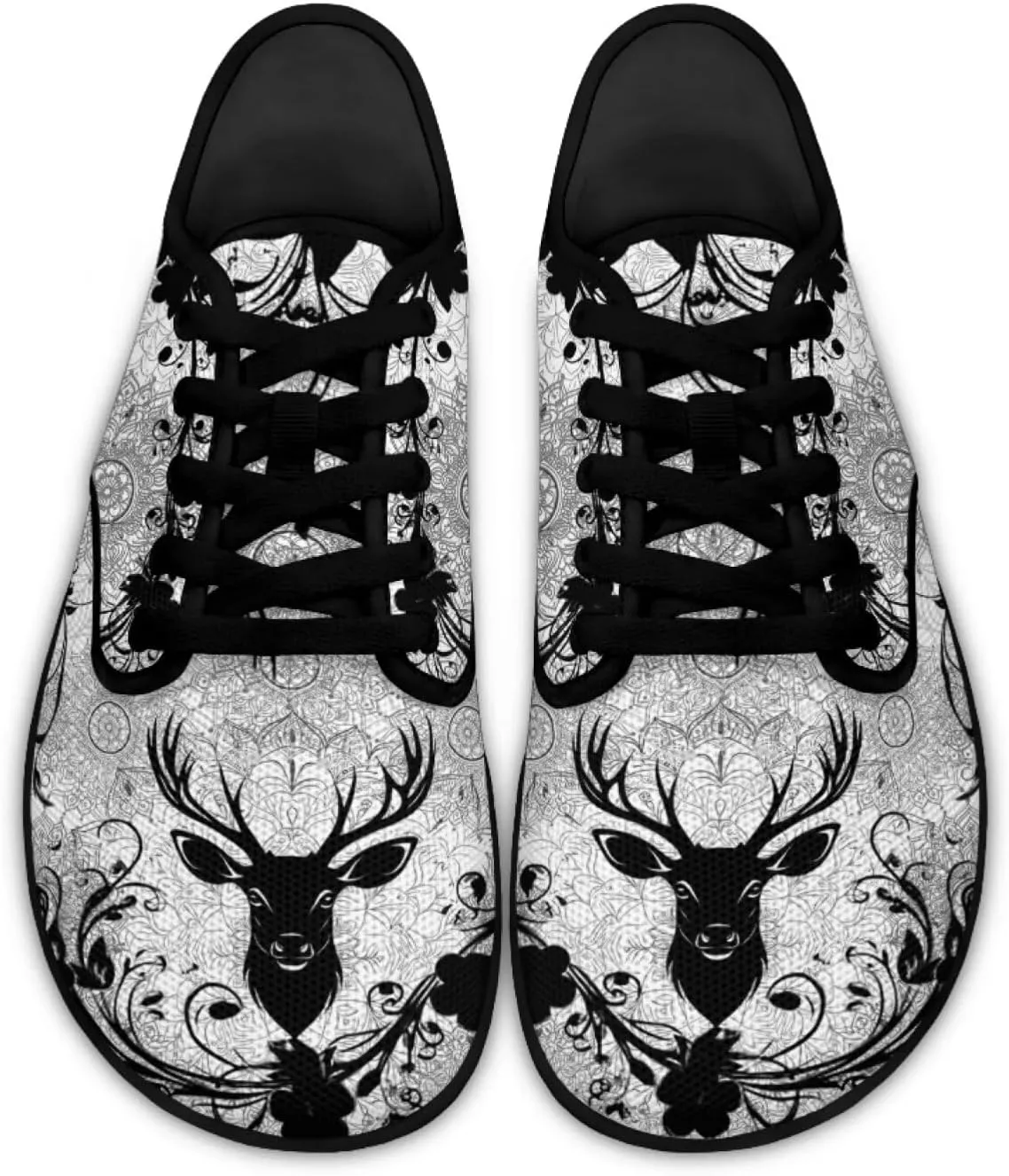 Barefoot Shoes for Men Wide Toe Box Sneakers Casual Non Slip Shoes Lightweight Lace Up Walking Workout Footwear