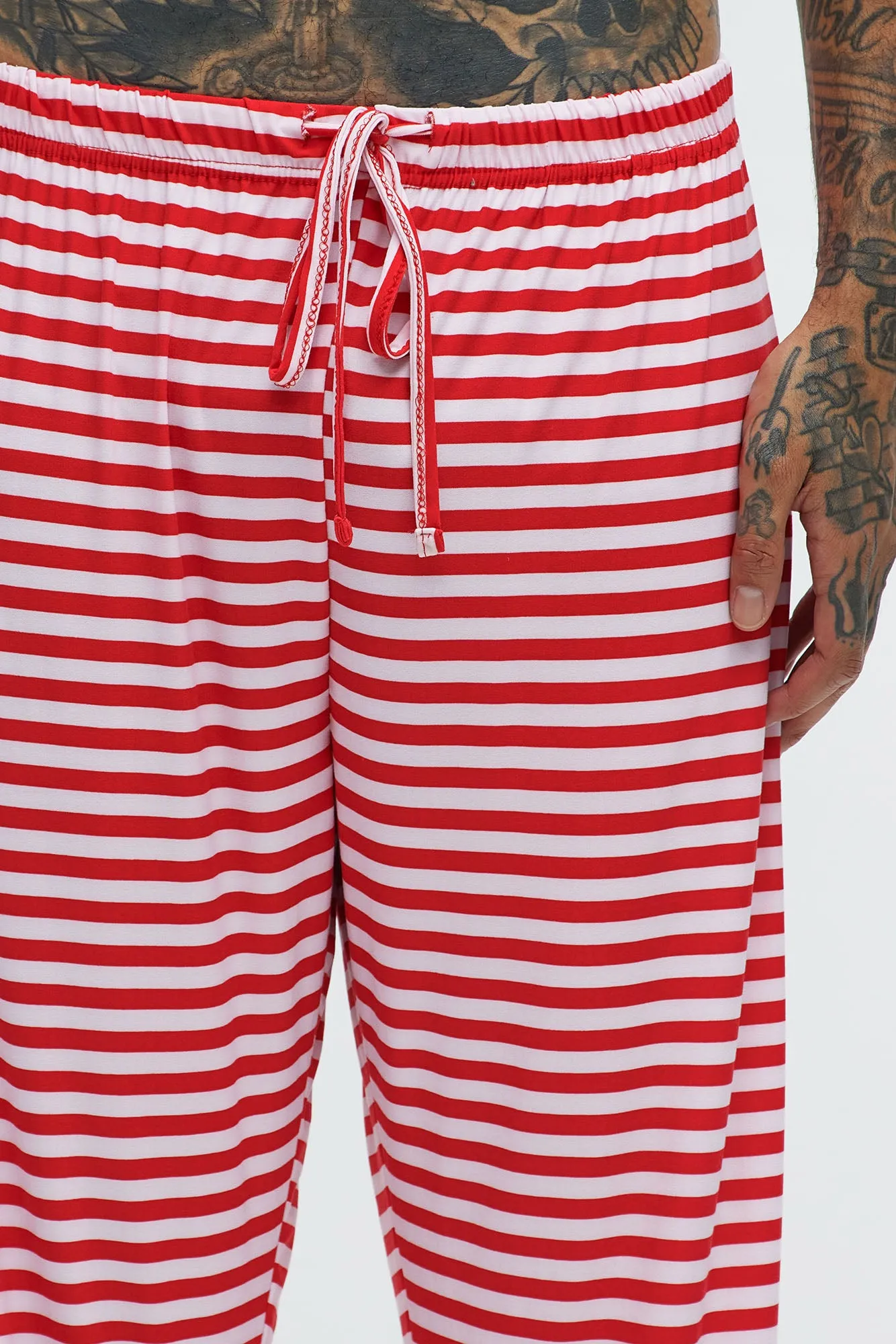 Be Merry Holiday PJ Set - Red/White