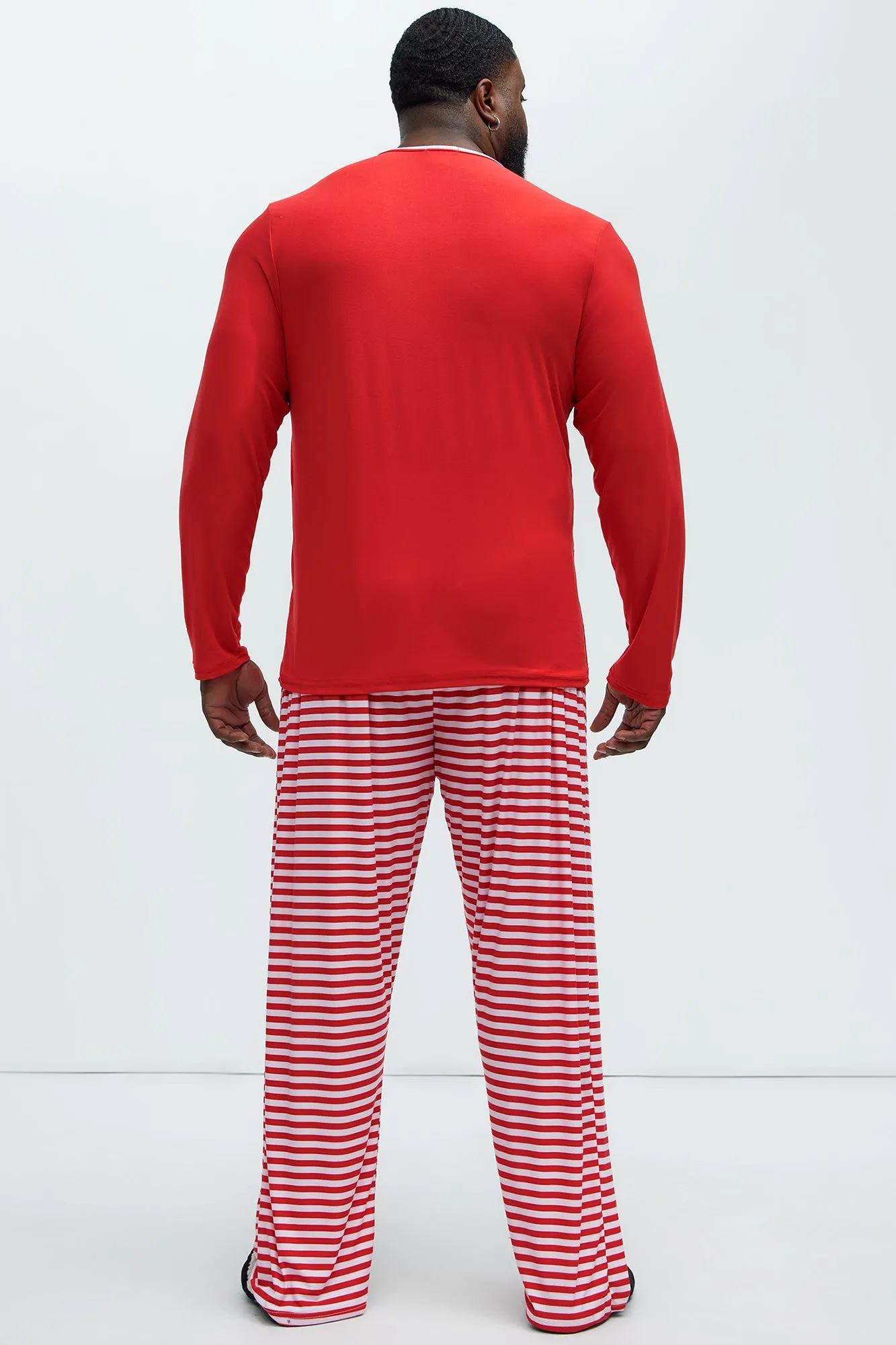 Be Merry Holiday PJ Set - Red/White