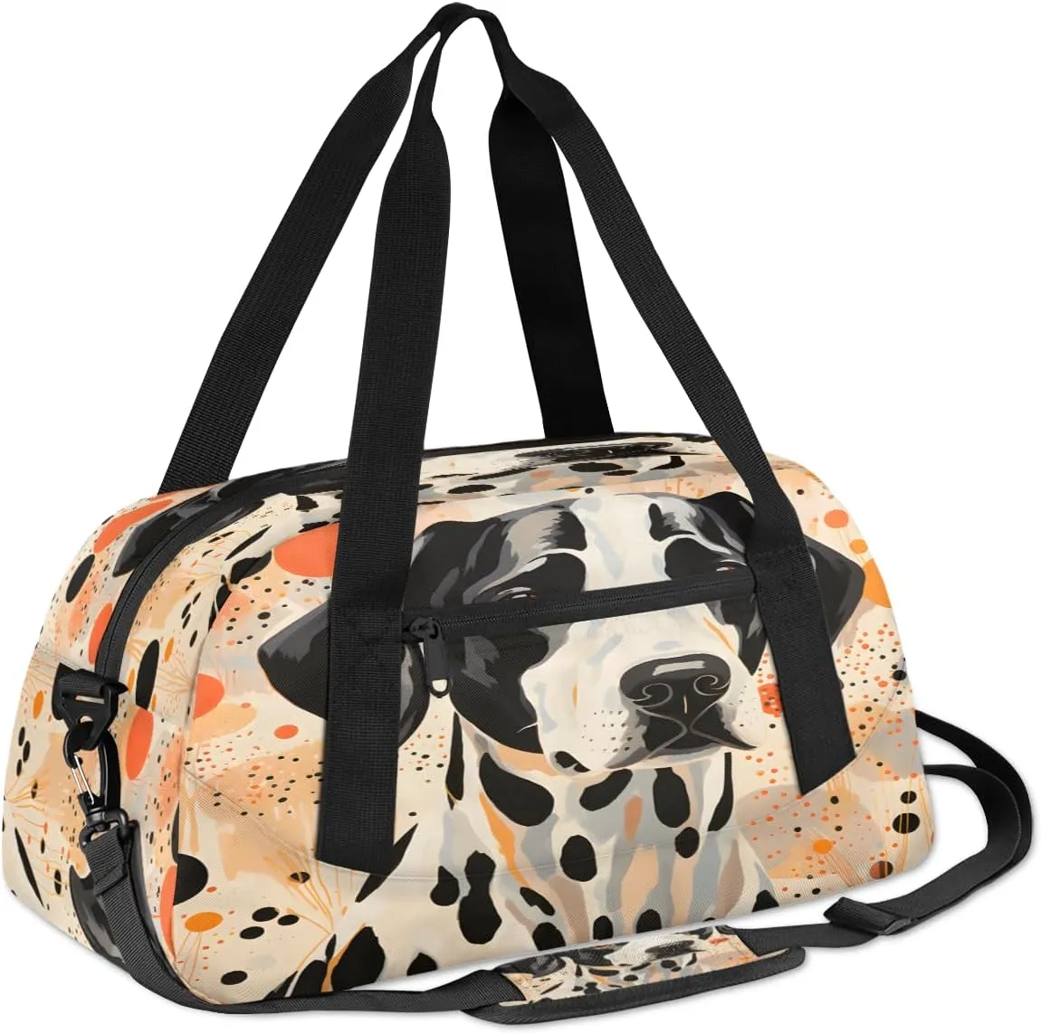 Beautiful Dachshund Kids Duffle Bag Boys Girls Small Sport Dance Gym Bag for Overnight Travel Weekender Carry On