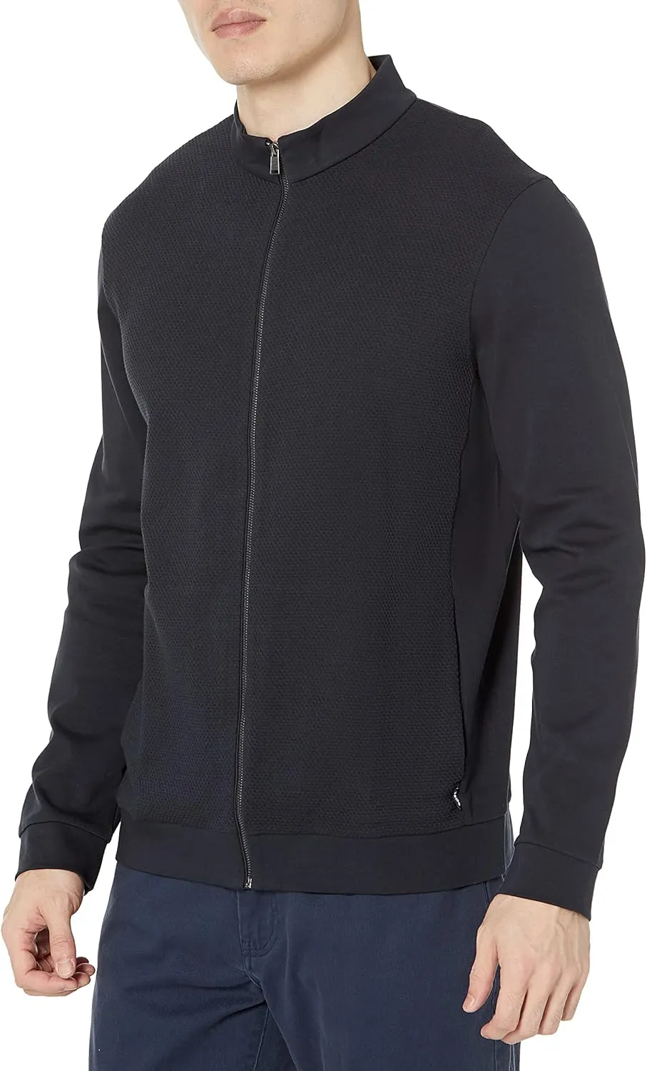 BOSS Men's Skiles Zip Up Sweatshirt