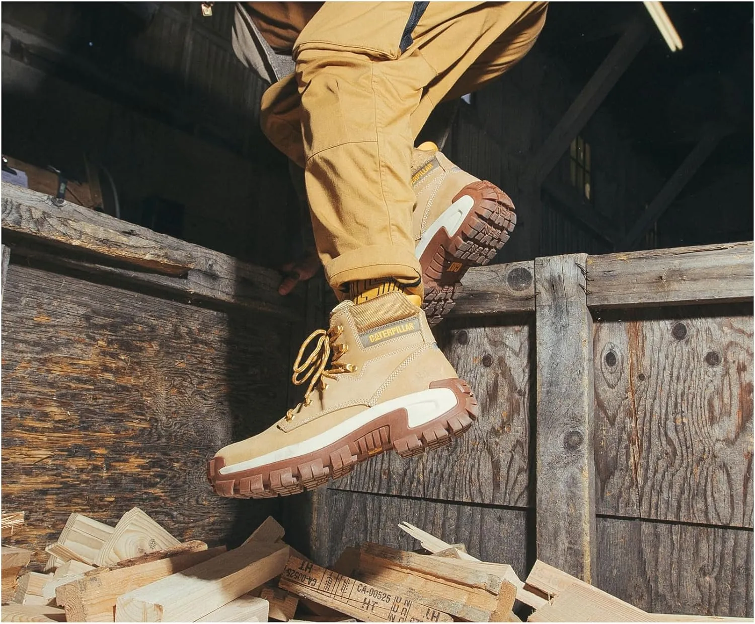 Cat Footwear Men's Invader Hi Steel Toe Construction Boot