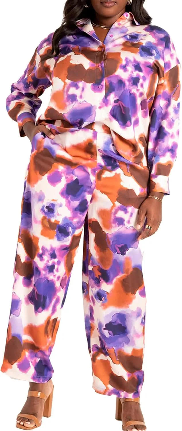 Catherines Women's Plus Size Tiered Chiffon Maxi Dress
