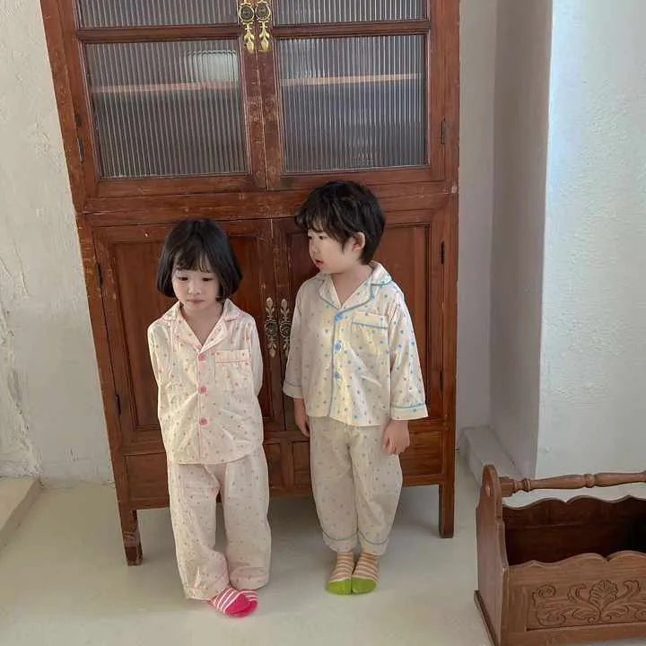 Children's Girl's Nightwear Cotton Long-ملابس نوم للأطفال البنات