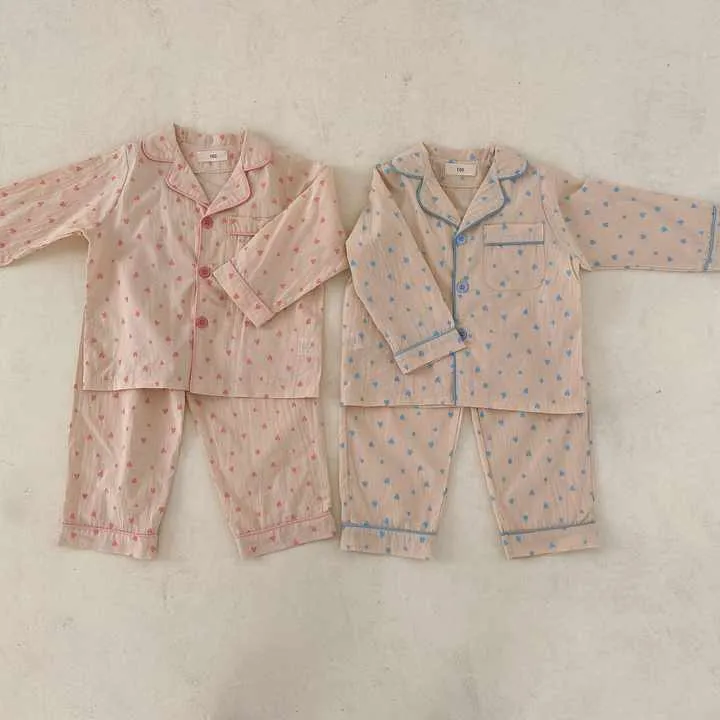 Children's Girl's Nightwear Cotton Long-ملابس نوم للأطفال البنات
