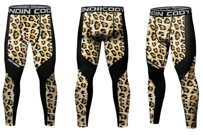 Cody Lundin - LEO - BJJ compression tights /rash guard / Spats /Pants