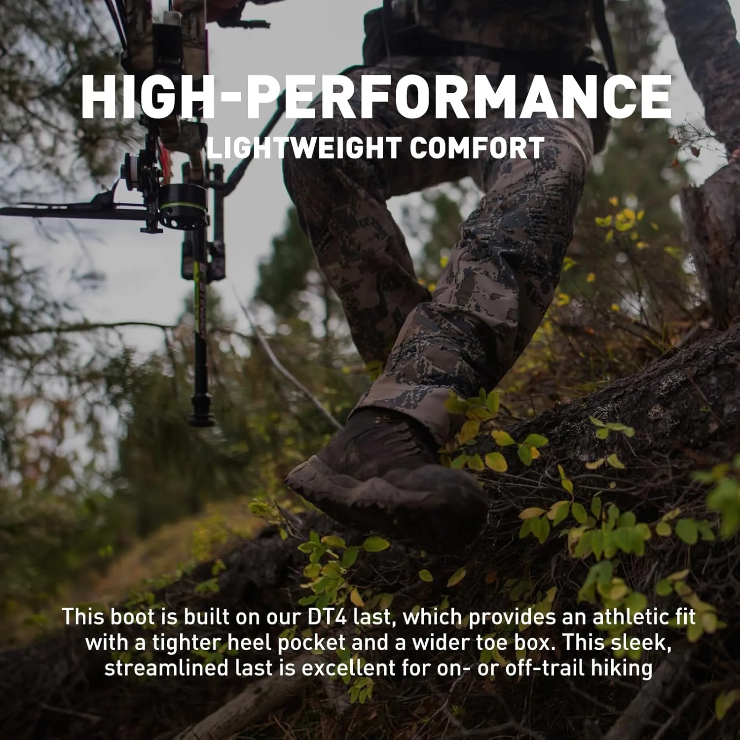 Danner Vital 8 Waterproof Hunting Boots for Men - Abrasion-Resistant Leather & Textile Upper, Shock-Absorbing Footbed & Non Slip Traction Outsole