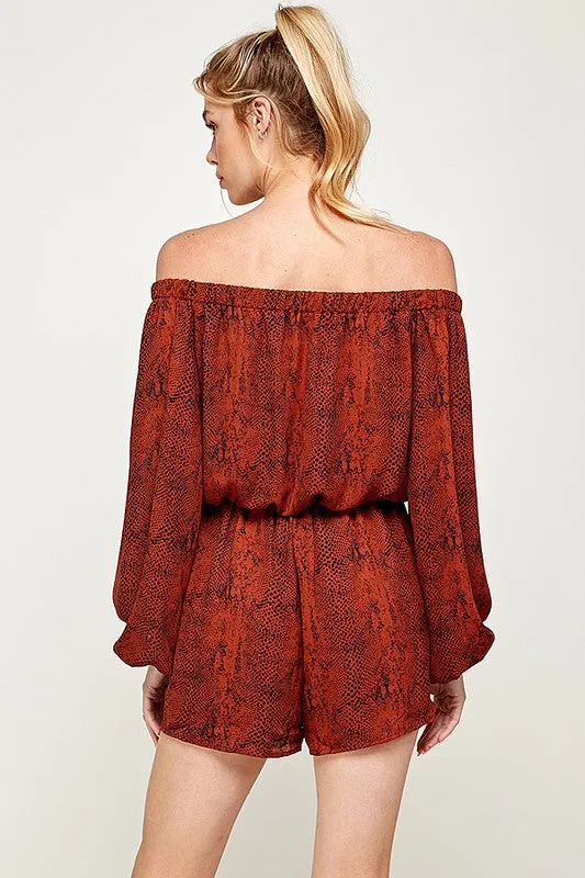 Darla's Off The Shoulder Romper
