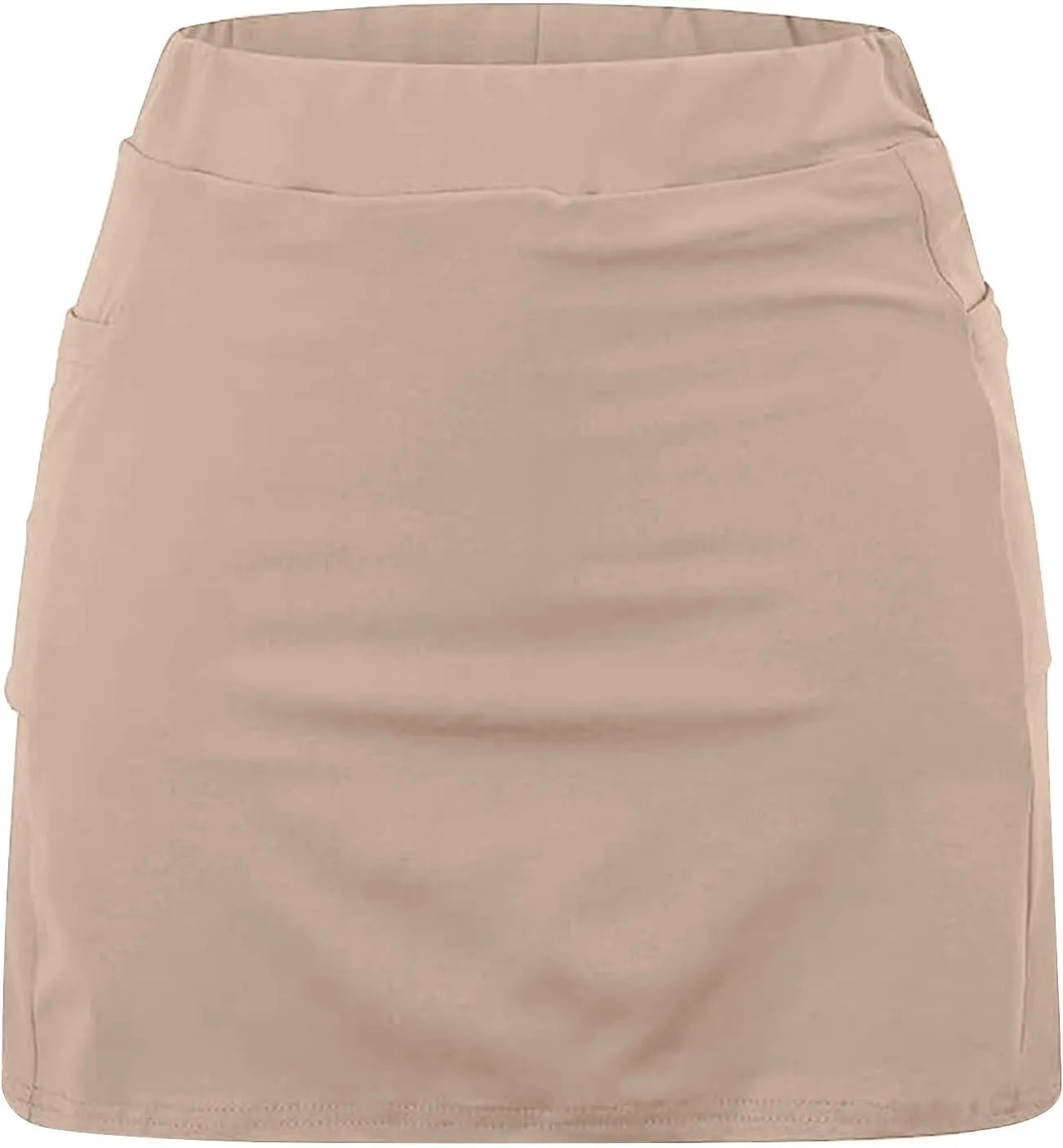 DDAPJ pyju Womens Tennis Skirt with Shorts Plus Size High Waisted Modest Skirts Workout Skort Golf Skirt Athletic Skorts