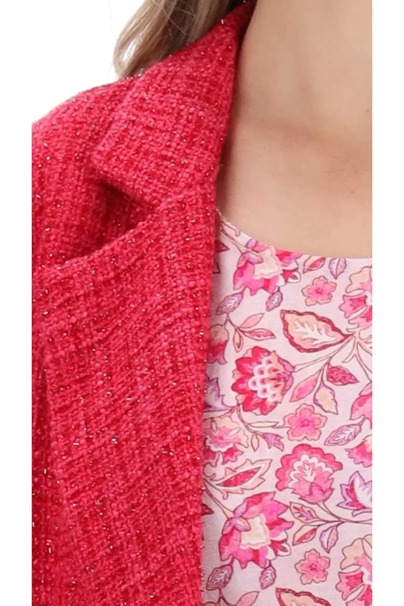 Ester Coat Pink Sparkle