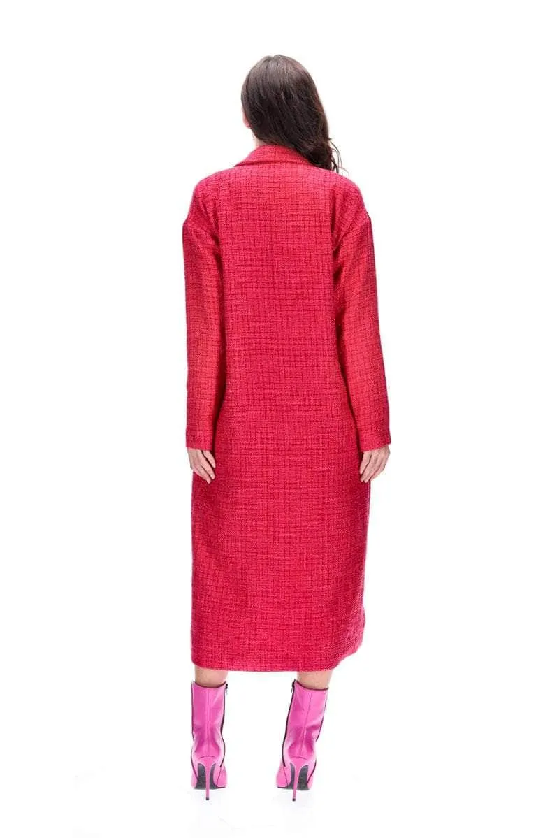 Ester Coat Pink Sparkle