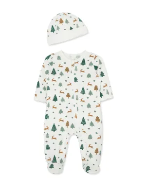 Focus Kids Cheer 2-Way-Zip Footie & Hat