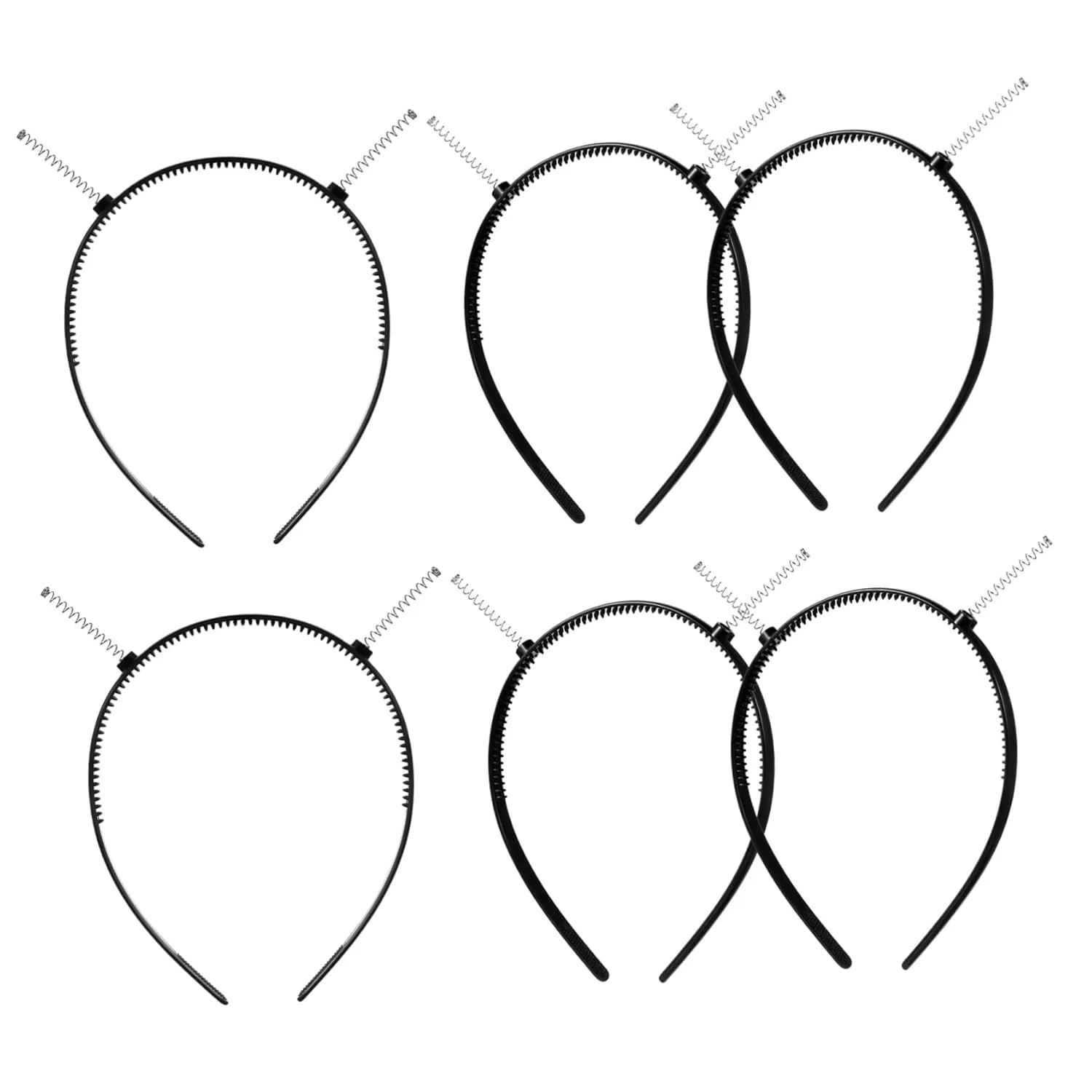 GALPADA Pcs Headbands for Women Comb Hairband Headbands for Curly Hair Women's Knotted Large Tooth Diy Accessories