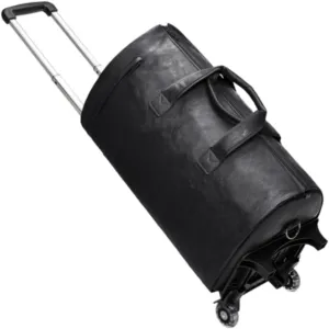 Garment Bag with Wheels, Practical Hanging Travel Bag, Black
