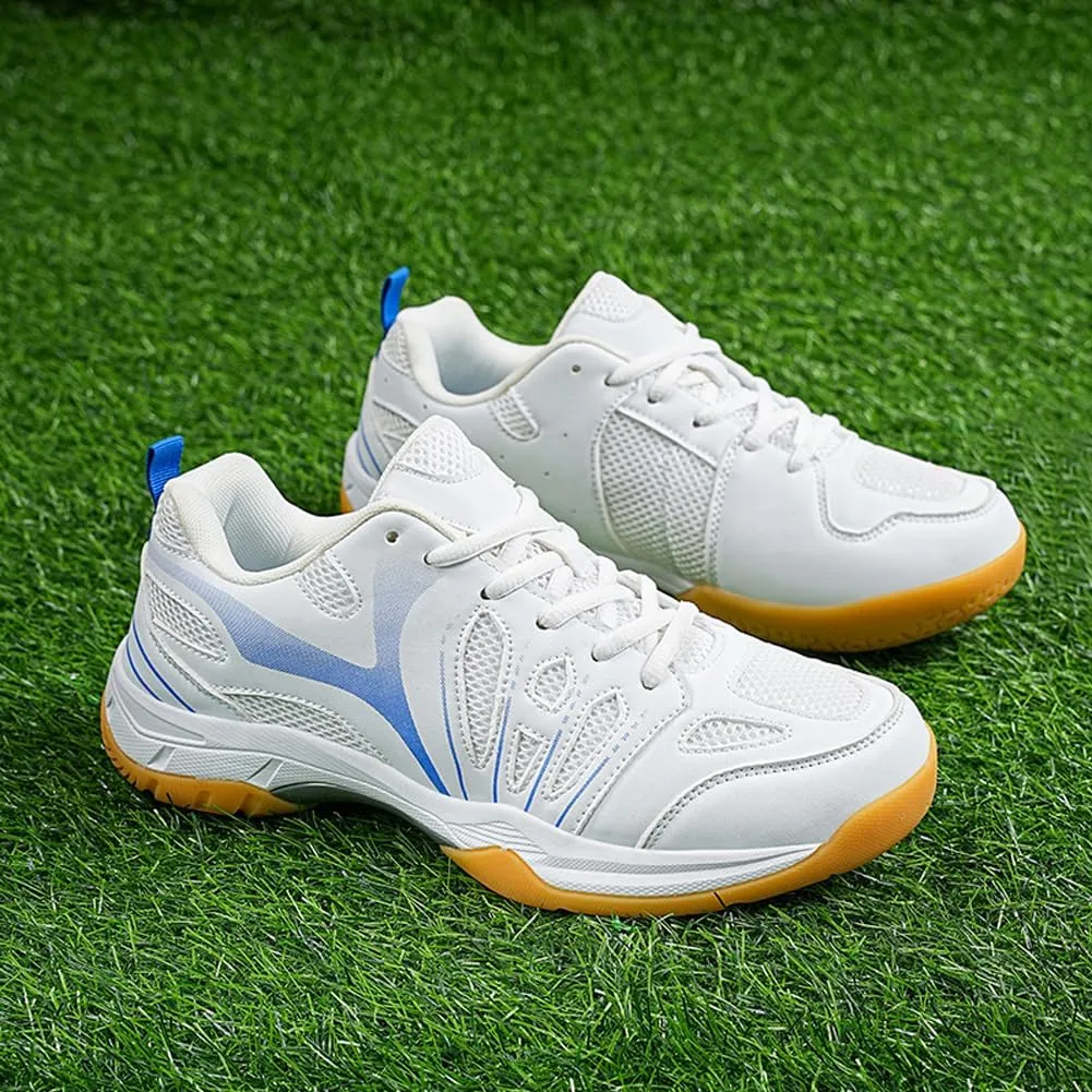 GEXECEUSS Men's Comfortable Badminton Shoes for Sport: Womens Breathable Tennis Shoes for Training - Adults Pickleball Sneakers