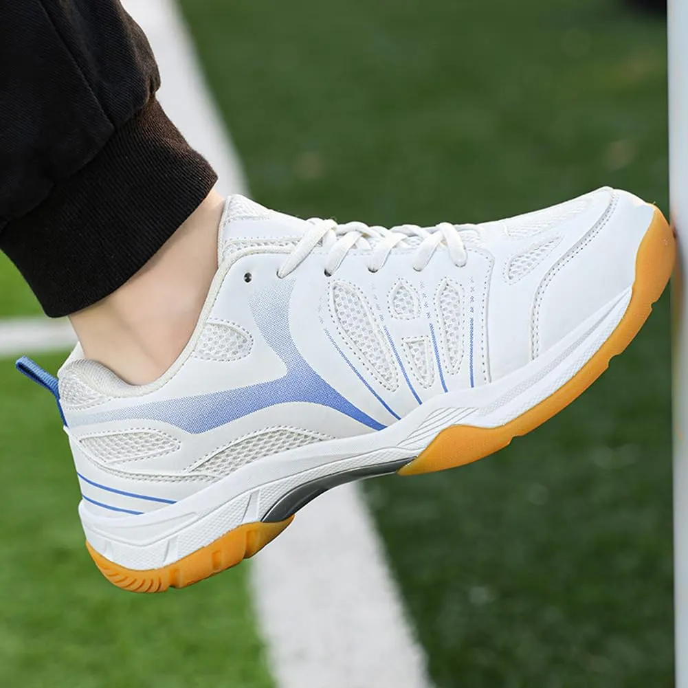 GEXECEUSS Men's Comfortable Badminton Shoes for Sport: Womens Breathable Tennis Shoes for Training - Adults Pickleball Sneakers