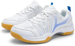 GEXECEUSS Men's Comfortable Badminton Shoes for Sport: Womens Breathable Tennis Shoes for Training - Adults Pickleball Sneakers