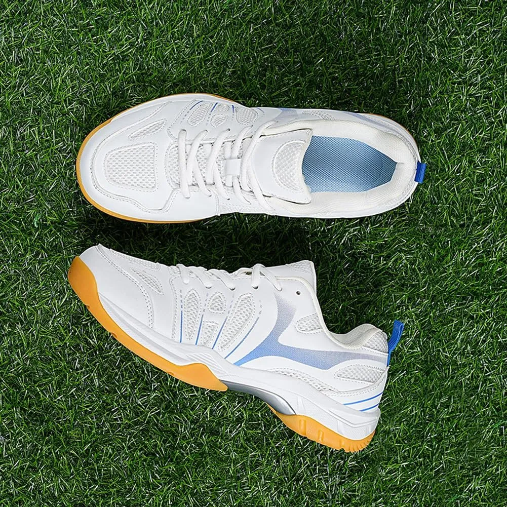 GEXECEUSS Men's Comfortable Badminton Shoes for Sport: Womens Breathable Tennis Shoes for Training - Adults Pickleball Sneakers