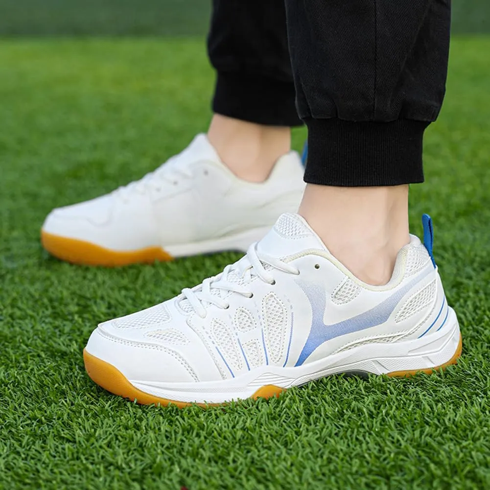 GEXECEUSS Men's Comfortable Badminton Shoes for Sport: Womens Breathable Tennis Shoes for Training - Adults Pickleball Sneakers