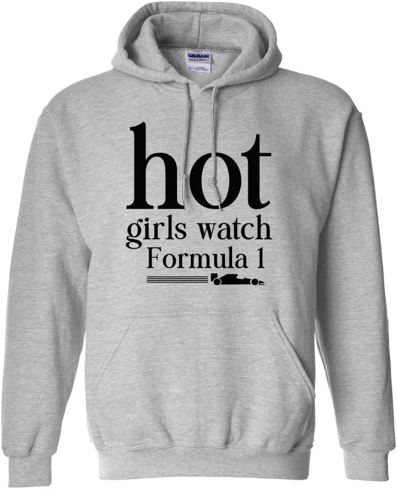 Hot Girls Watch Formula 1 Hoodie Sweatshirt Unisex