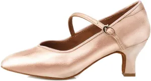 HROYL Latin Dance Shoes Women Tango Salsa Wedding Party Close Toe Ballroom Dance Pump,Model-KCBD1009