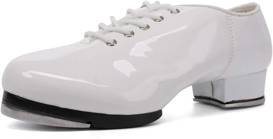 HROYL Women & Men Tap Shoes Unisex Tap Dance Shoes Women Girls Tap Shoes for Jazz Tap Shoes,CLdance5