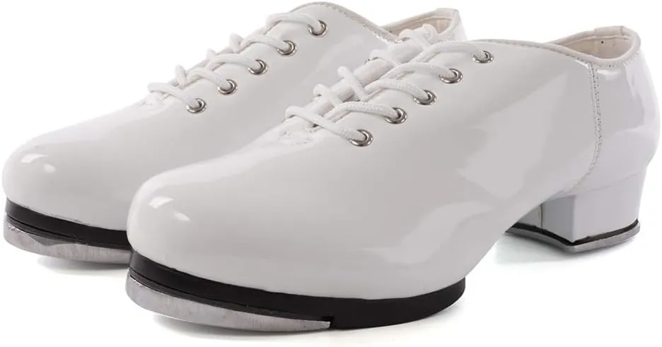 HROYL Women & Men Tap Shoes Unisex Tap Dance Shoes Women Girls Tap Shoes for Jazz Tap Shoes,CLdance5