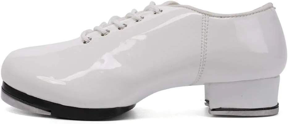 HROYL Women & Men Tap Shoes Unisex Tap Dance Shoes Women Girls Tap Shoes for Jazz Tap Shoes,CLdance5