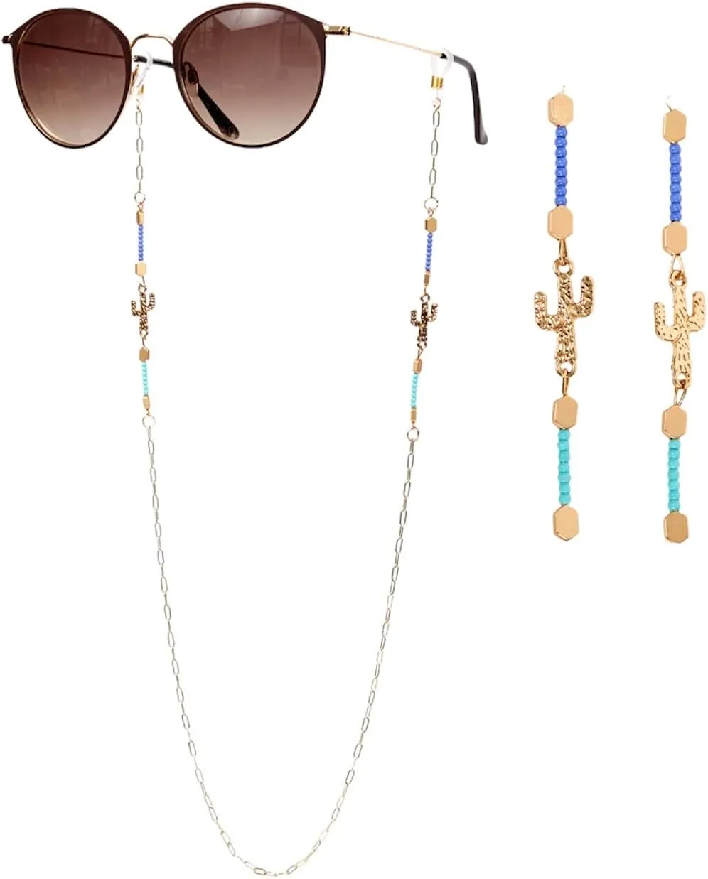 Joshua Tree - Eyeglass Sunglasses Chain Retainer Strap Holder - Lanyard for Women and Men, Stylish Quality Sunglass Reading Eyewear Accessory
