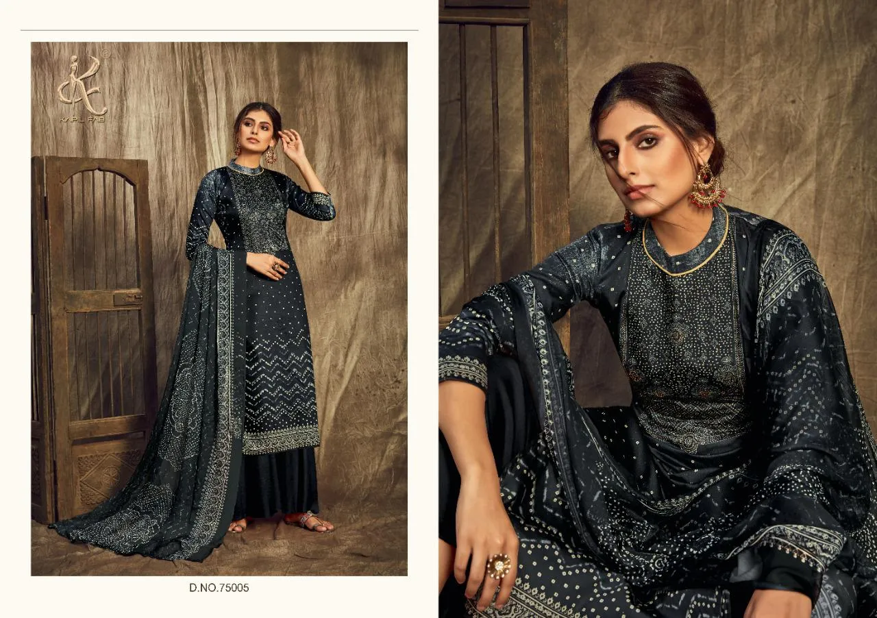 Kapil Fab Presents Rangrez Cotton Casual Wear Salwar Suits
