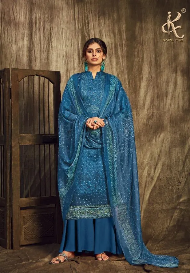 Kapil Fab Presents Rangrez Cotton Casual Wear Salwar Suits