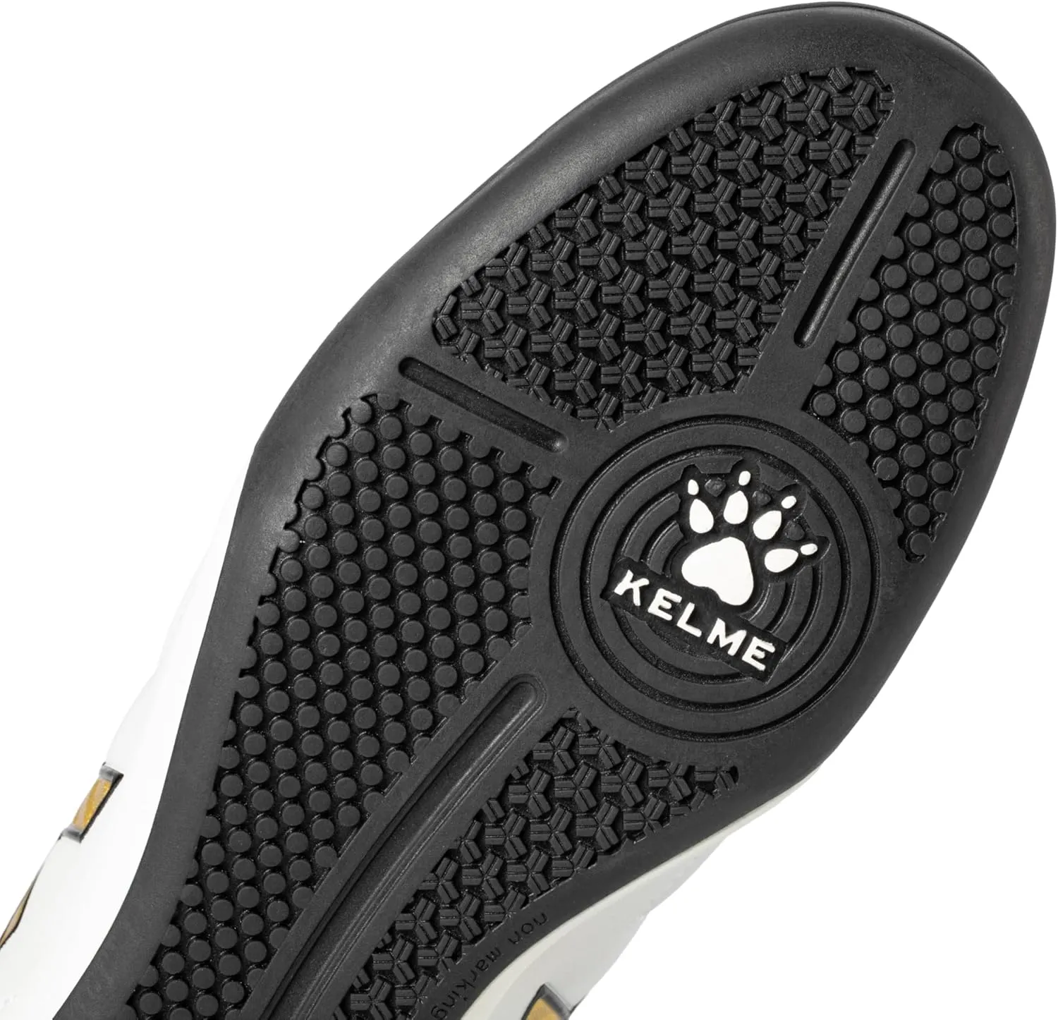 KELME Leather Indoor Soccer Shoes Futsal Turf Soccer Shoes Man Women Football Athletic Sneakers