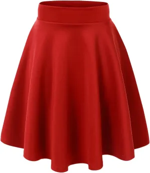 LL Womens Flirty Flare Skirt - Made in USA
