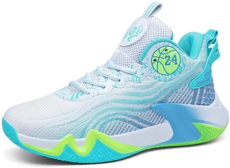 Men's Basketball Shoes with Breathable Lightweight Non Slip Mesh for Outdoor Training