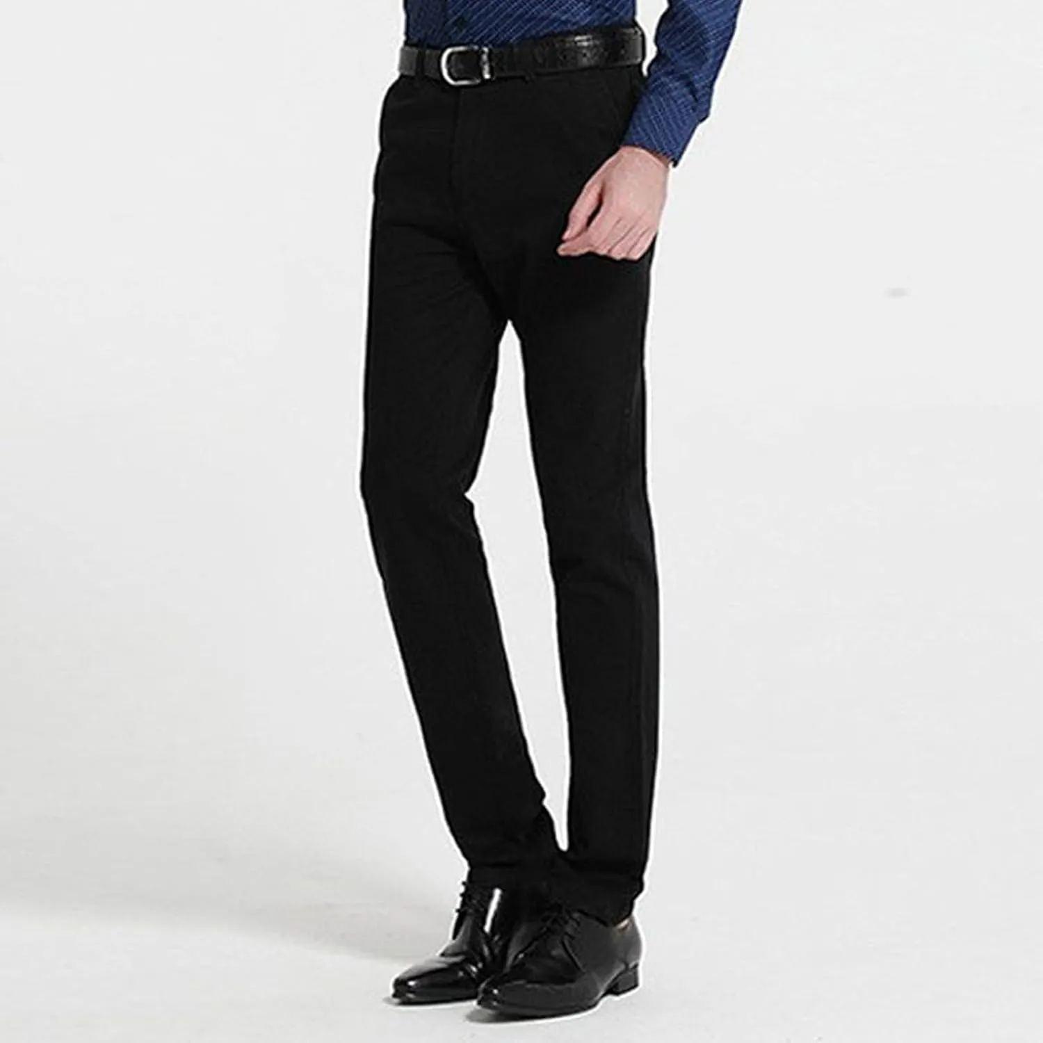 Mens Cargo Sweatpants Relaxed Cotton Simple Solid Color Leisure High Street Elastic Lace Up Pants Men's Cargo