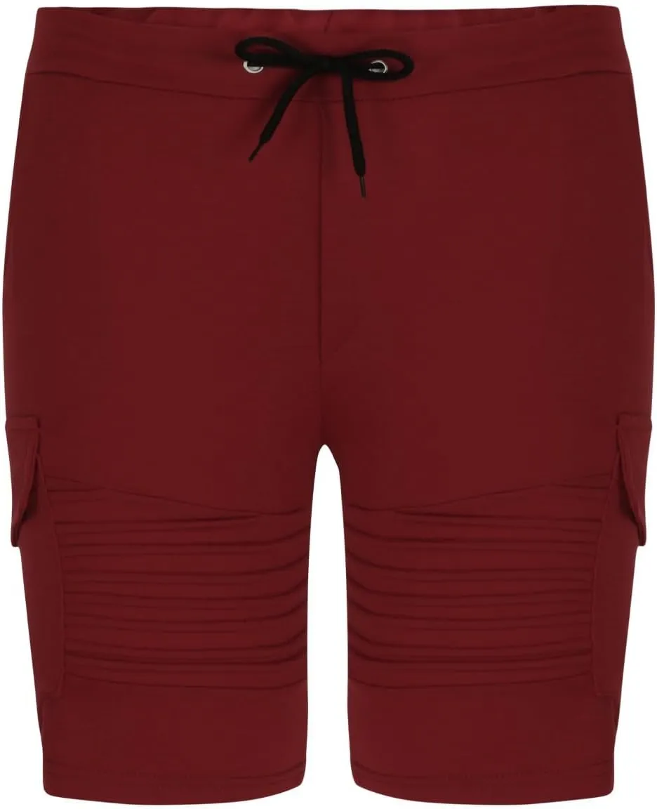 Mens Casual Shorts Workout Fashion Comfy Drawstring Shorts Summer Slim Fit Soft Breathable Pleated Sports Short Pants