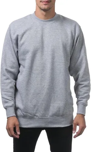 Men's Crewneck Sweatshirt Plain Sweatshirts Athletic Workout Sweat Shirts Soft Long Sleeve Pullover Shirt