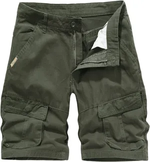 Men's Pants Casual Sports Pants Comfortable Cargo Shorts with Pockets Outdoor Fashion Five-Point Shorts