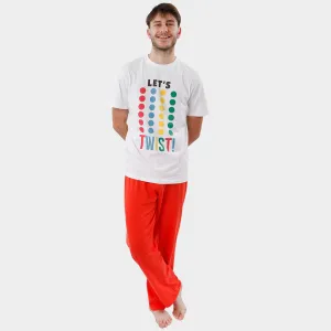 Mens Comfortable Twister-Themed Pyjamas