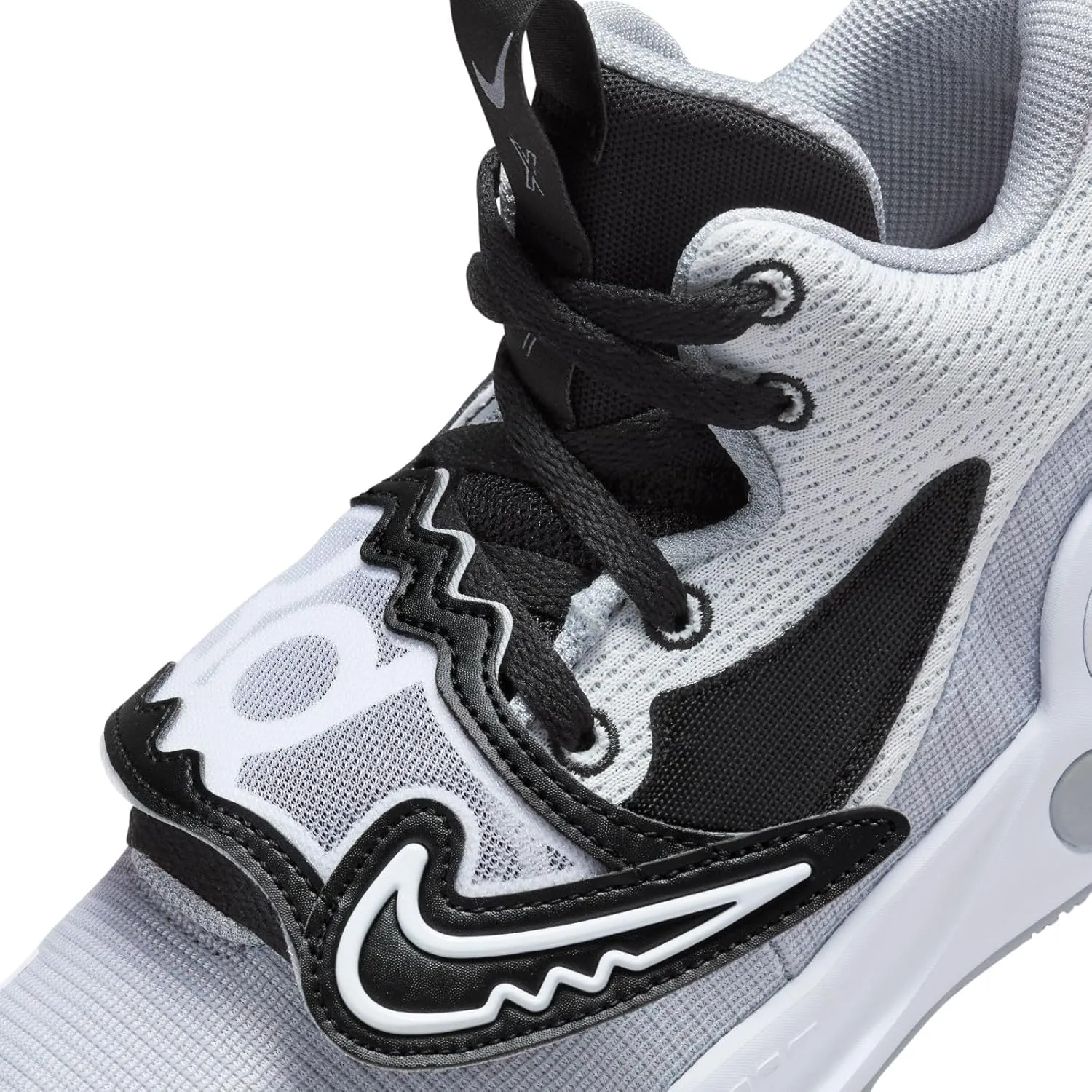 Nike KD Trey 5 X Basketball Shoes (DD9538-102, White/Black/Wolf Grey/White)