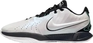 NIKE Lebron XXI Conchiolin Basketball Shoes (HF5841-100, White/Bicoastal/Photon Dust/Black) Size 12