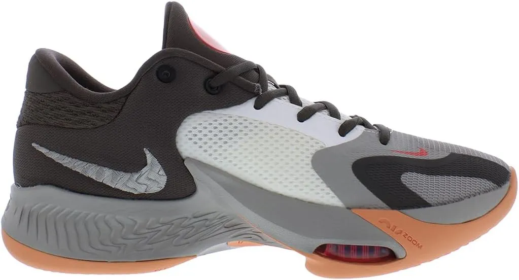 Nike Men's Giannis Immortality (Cz4099-101) Basketball Shoes, White/Red Sneaker