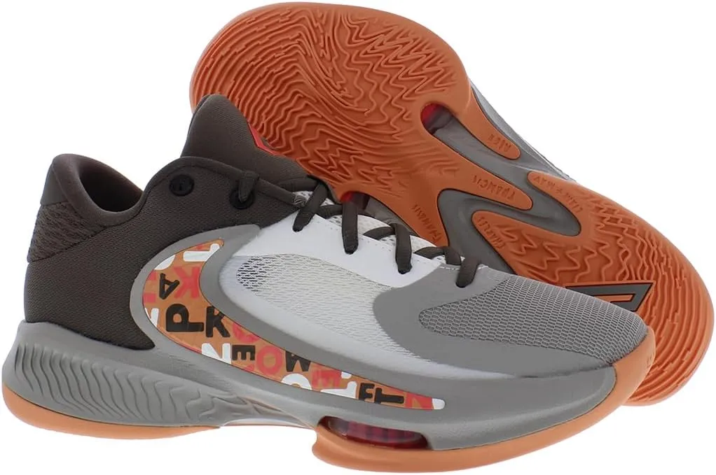 Nike Men's Giannis Immortality (Cz4099-101) Basketball Shoes, White/Red Sneaker